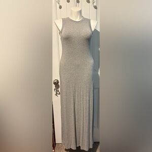 Premise Light Gray Sleeveless Maxi Dress